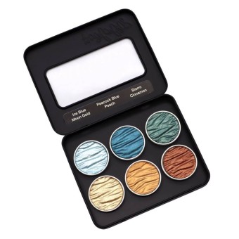 Coliro "Aquarius" Perlcolor Ensemble en métal 2