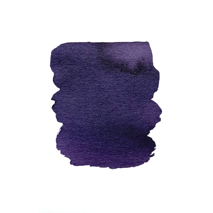 Hamburg Diepe Violet Kalligrafie Inktkleur Swatch
