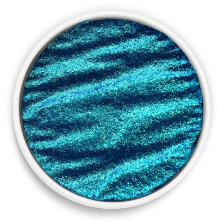 Coliro "Tropical Blue" pearlcolor refill metallic blue pan