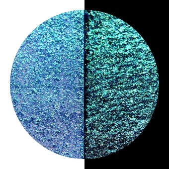 Coliro "Tropical Blue" pearlcolor refill metallic blue pan 2