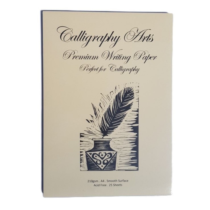 Calligraphy Arts writing pad with 25 sheets