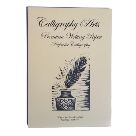 Calligraphy Arts skrivepude med 25 ark