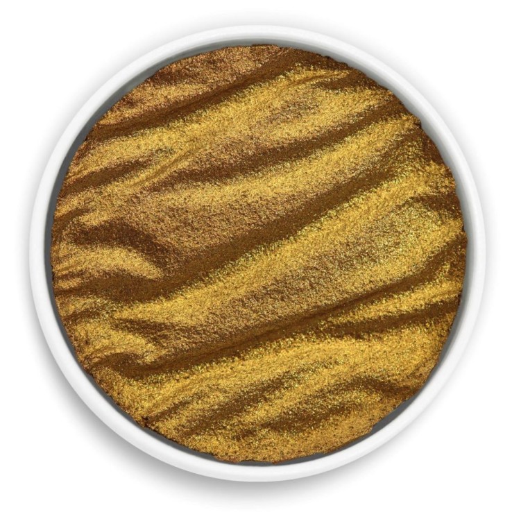 Coliro "Antique Gold" pearlcolor refill metallic gold pan