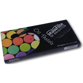 Køb Seawhite Oil Pastel Sticks - 16 Farve Set