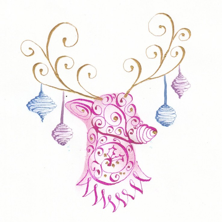 Christmas Fun Calligraphy Flourishes 2025