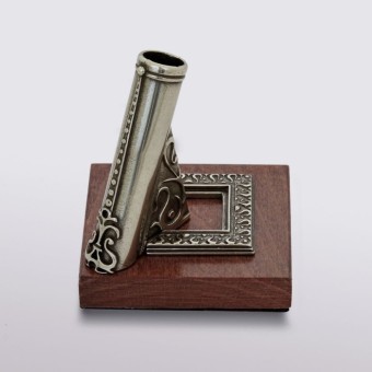 Bortoletti Marcello Desk Pen Holder i Træ og Bronze