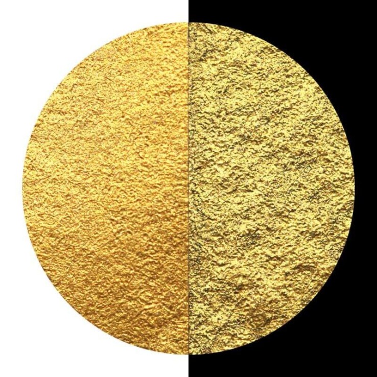 Coliro "Tibet Gold" Metallic Gold Swatch Lähikuva