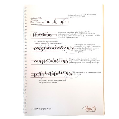Calligraphy Arts Moderne kalligrafie alfabet basics
