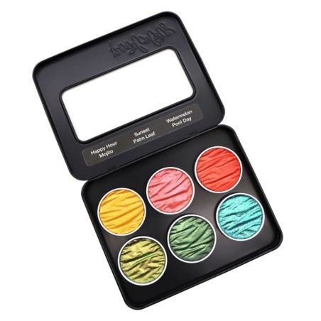 Coliro "Summer Vibes" limited edition pearlcolor set in metal box