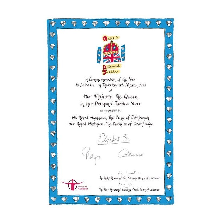Certificado Jubileo de Diamante