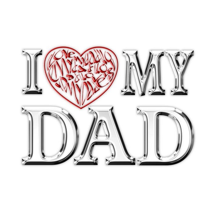 Amo la mia carta da padre da Calligraphy Arts