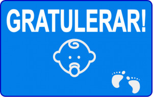 
			                        			Grattis lilla pojke
